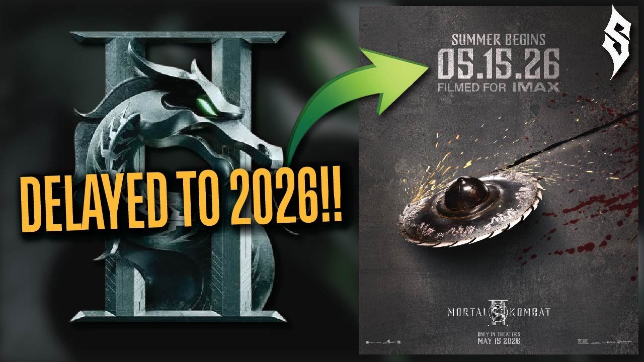 HUGE UPDATE! Mortal Kombat 2 Movie DELAYED till NEXT YEAR! - sharkrealm