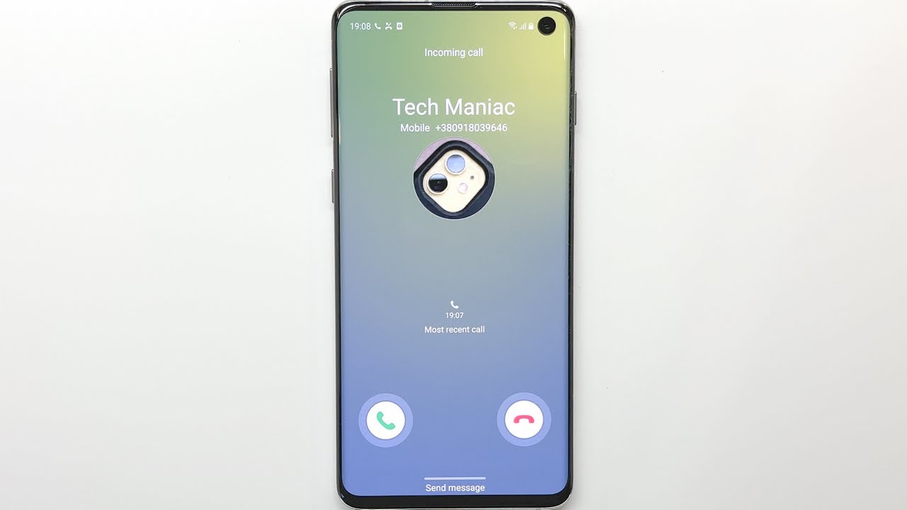 Samsung Galaxy S10 Incoming Call Over the Horizon + Boot Animation (G973F, Android 10, One UI 2.5)