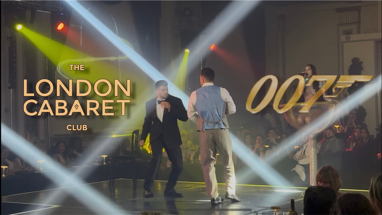 James Bond Hand to Hand Acrobatics LIVE in London Cabaret Club | Bilak Brothers
