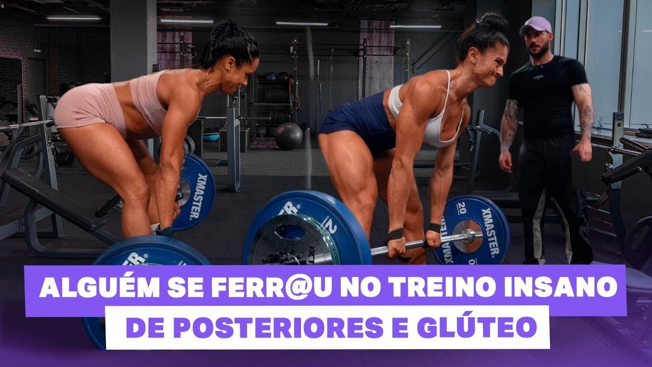 VOCÊ AGUENTARIA ESSE TREINO DE POSTERIORES DE GLÚTEOS?? Jessica e Greice saíram destruídas