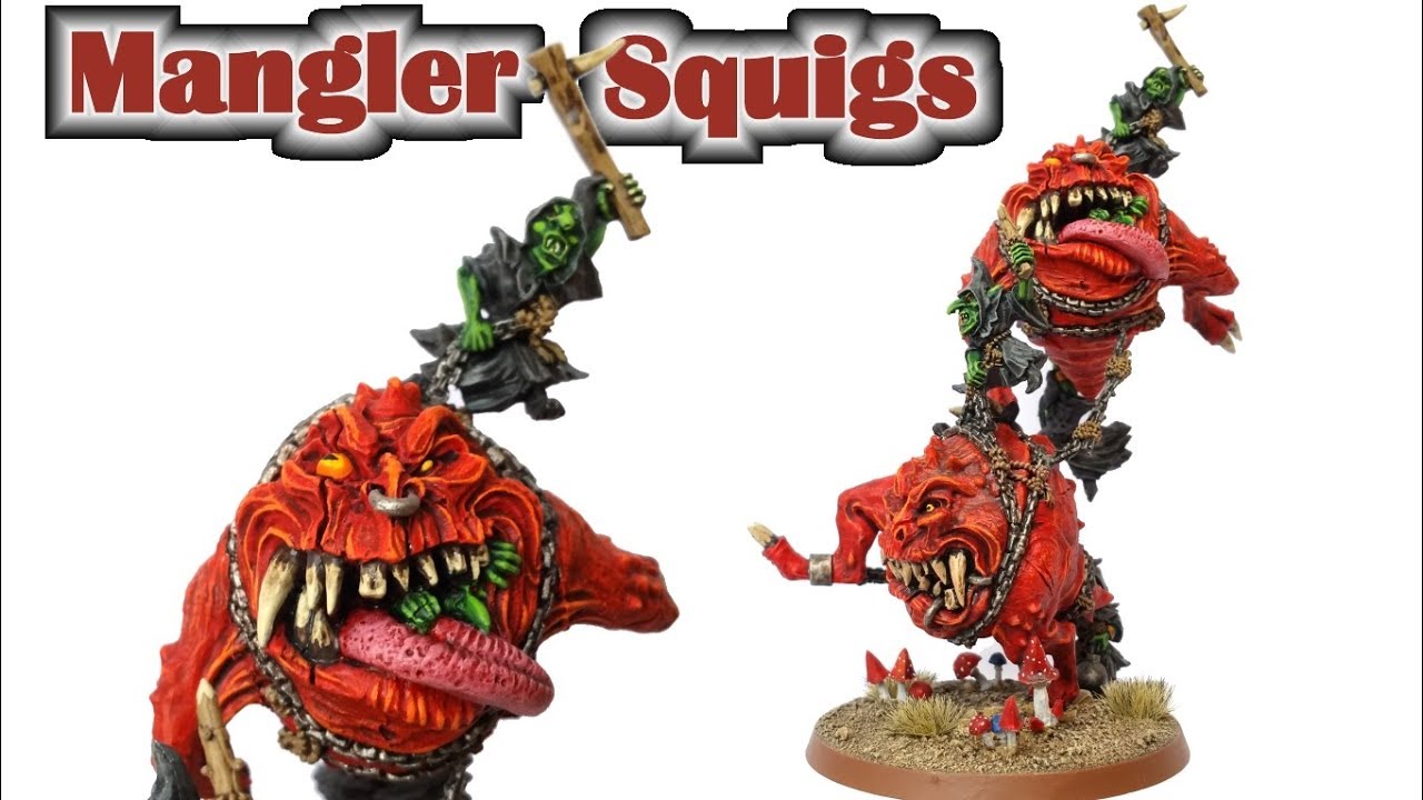 Wie bemalt man Gloomspite Gitz Mangler Squigs für Warhammer Age of Sigmar - Bemal Tutorial