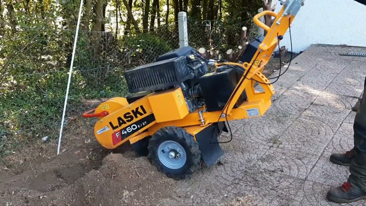 LASKI F460 | Rogneuse pour bouffer les souches