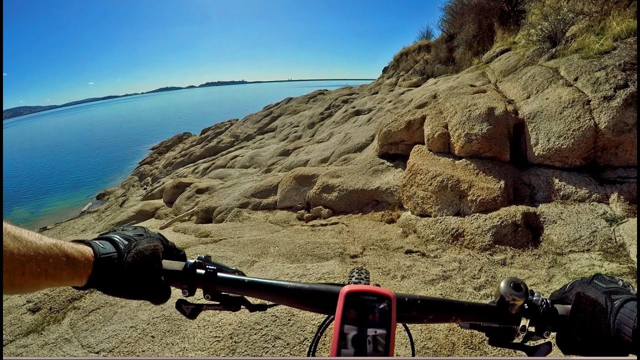 Tour of Blood-N-Bruises mountain bike trail Granite Bay (Folsom Lake), CA.