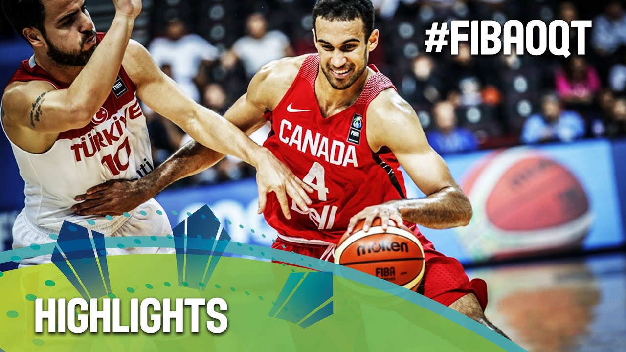 Turkey v Canada - Highlights - 2016 FIBA Olympic Qualifying Tournament - Philippines