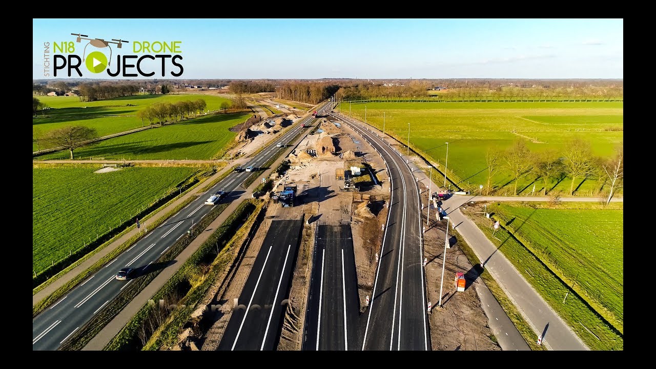 Opening eerste deel N18 - Drone Projects