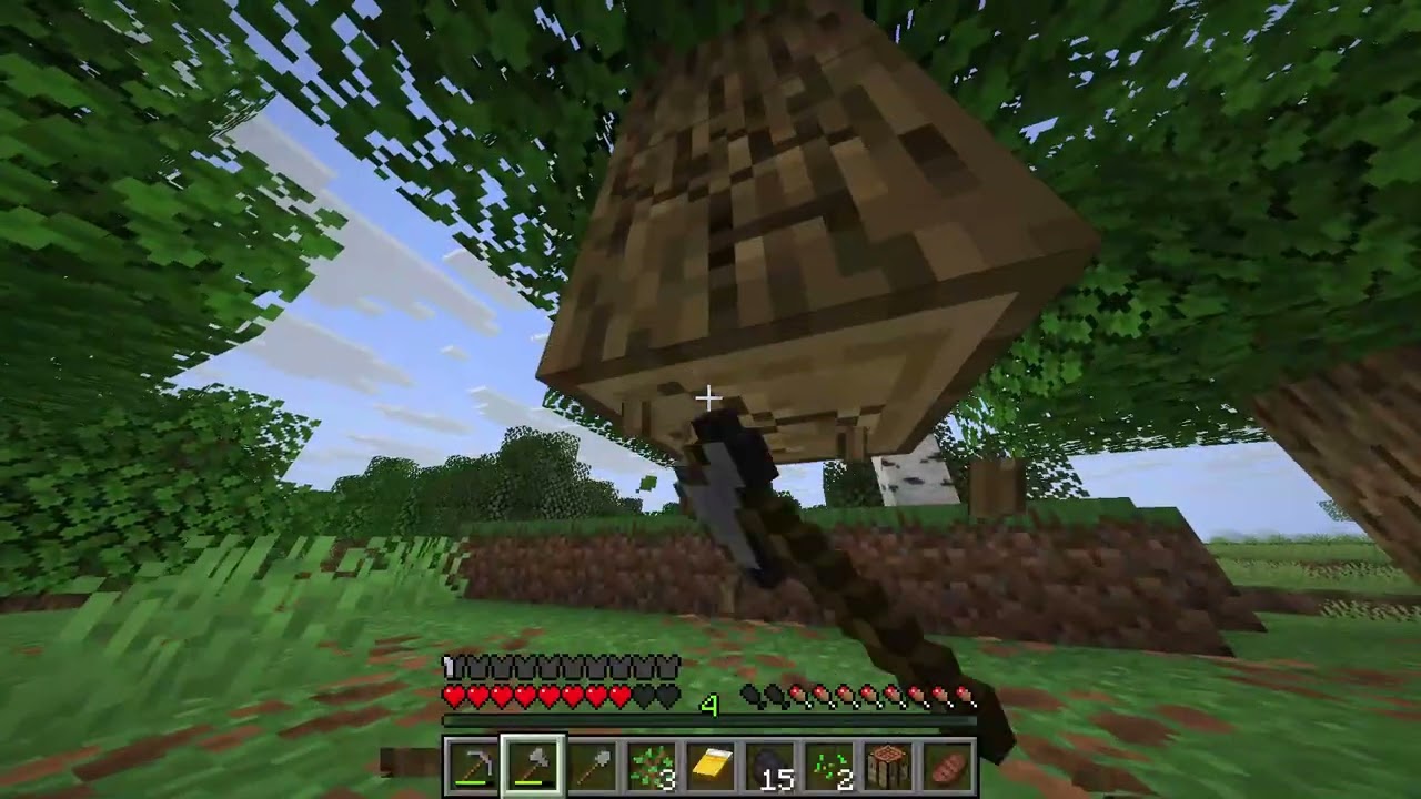 Minecraft with my friend part 1 of long term server