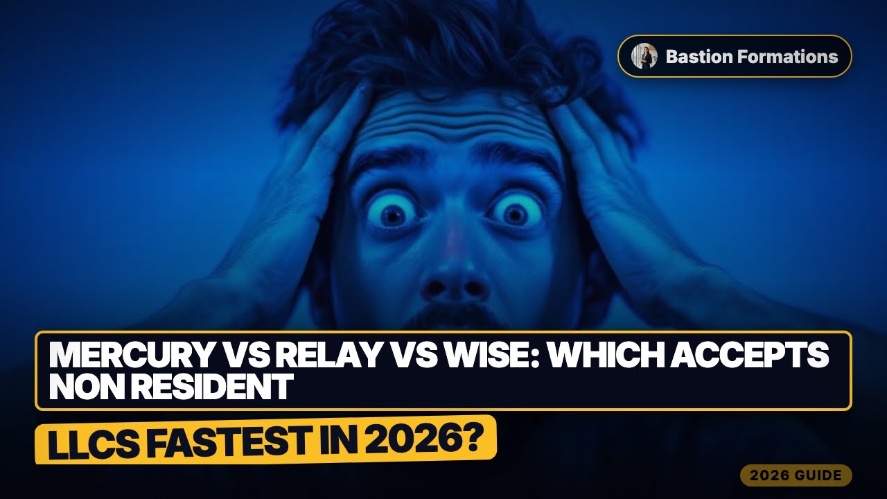 Mercury vs Relay vs Wise: Which Accepts Non Resident LLCs Fastest in 2026?