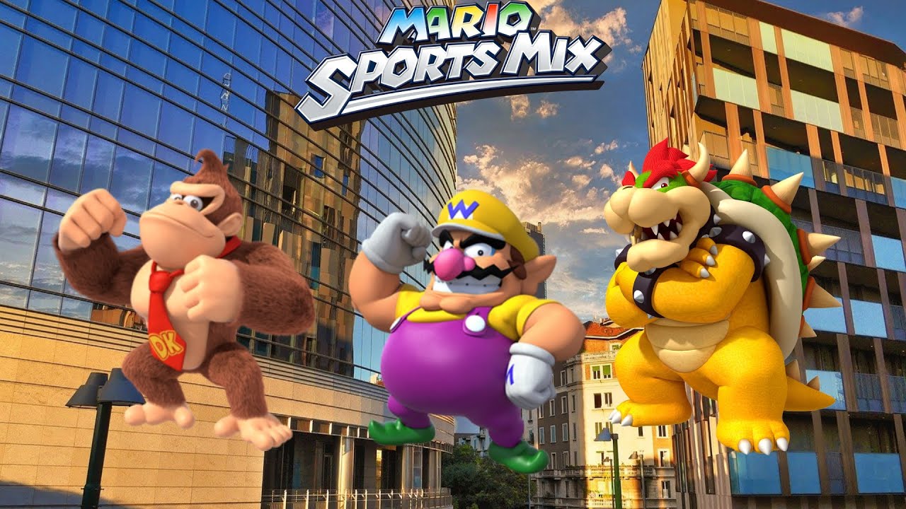 Mario Sports Mix - Basketball Tournament Ep. 256: Star Cup (3 Players, Hard, Star Road)