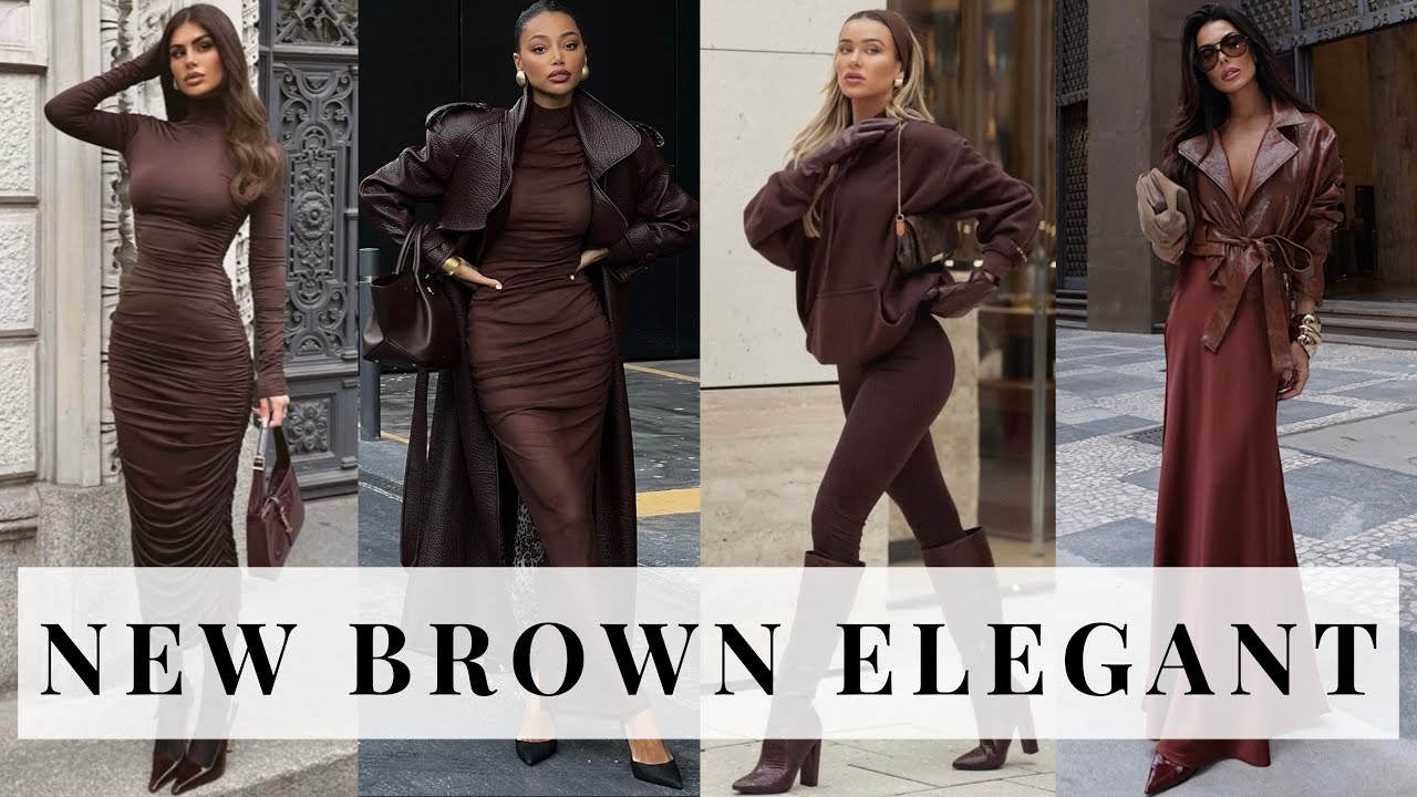 Elegant Autumn: 7 Brown Outfits Every Woman Can Recreate