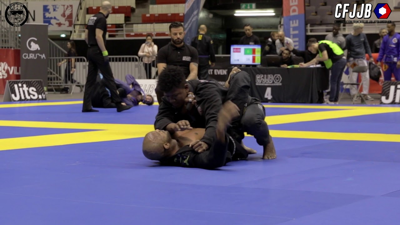 Samuel Monin vs Geiel Gomes / CFJJB Open International de Lyon / Finale Noire Adult Super Pesado