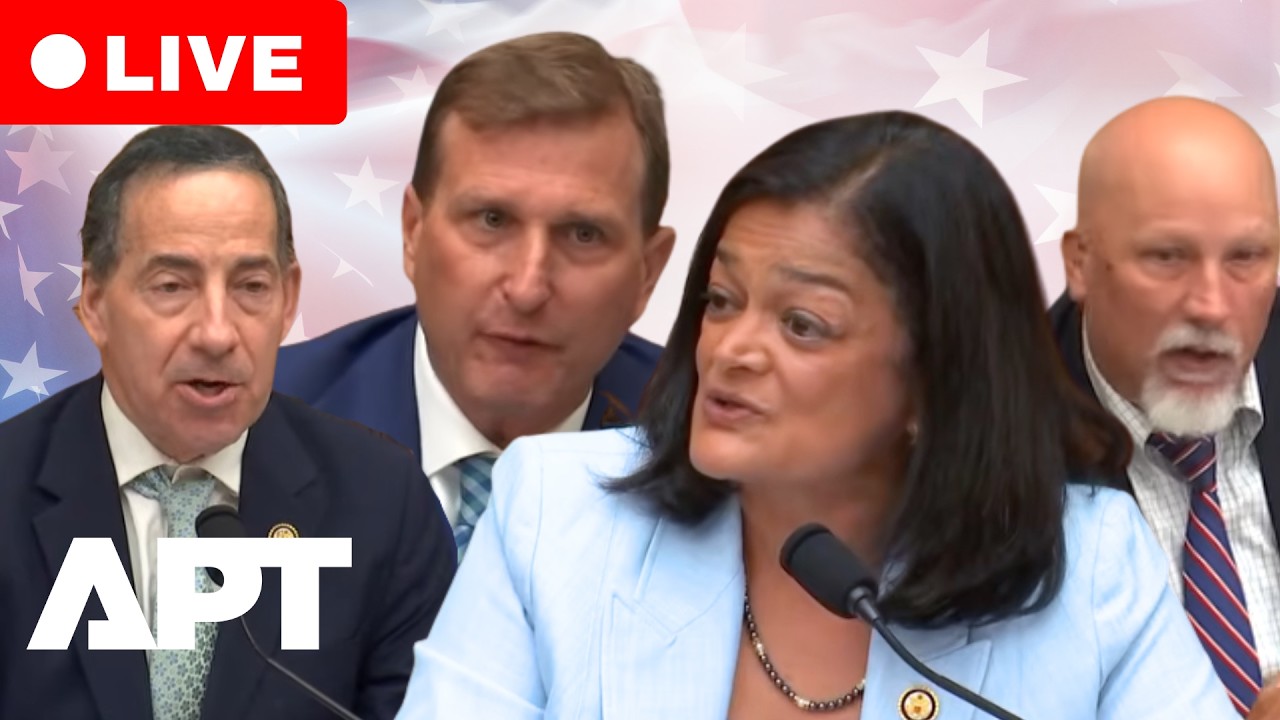 LIVE: Raskin, Jayapal & Dems Launch' Fierce Attack on Trump Admin During Border Bill Hearing | APT