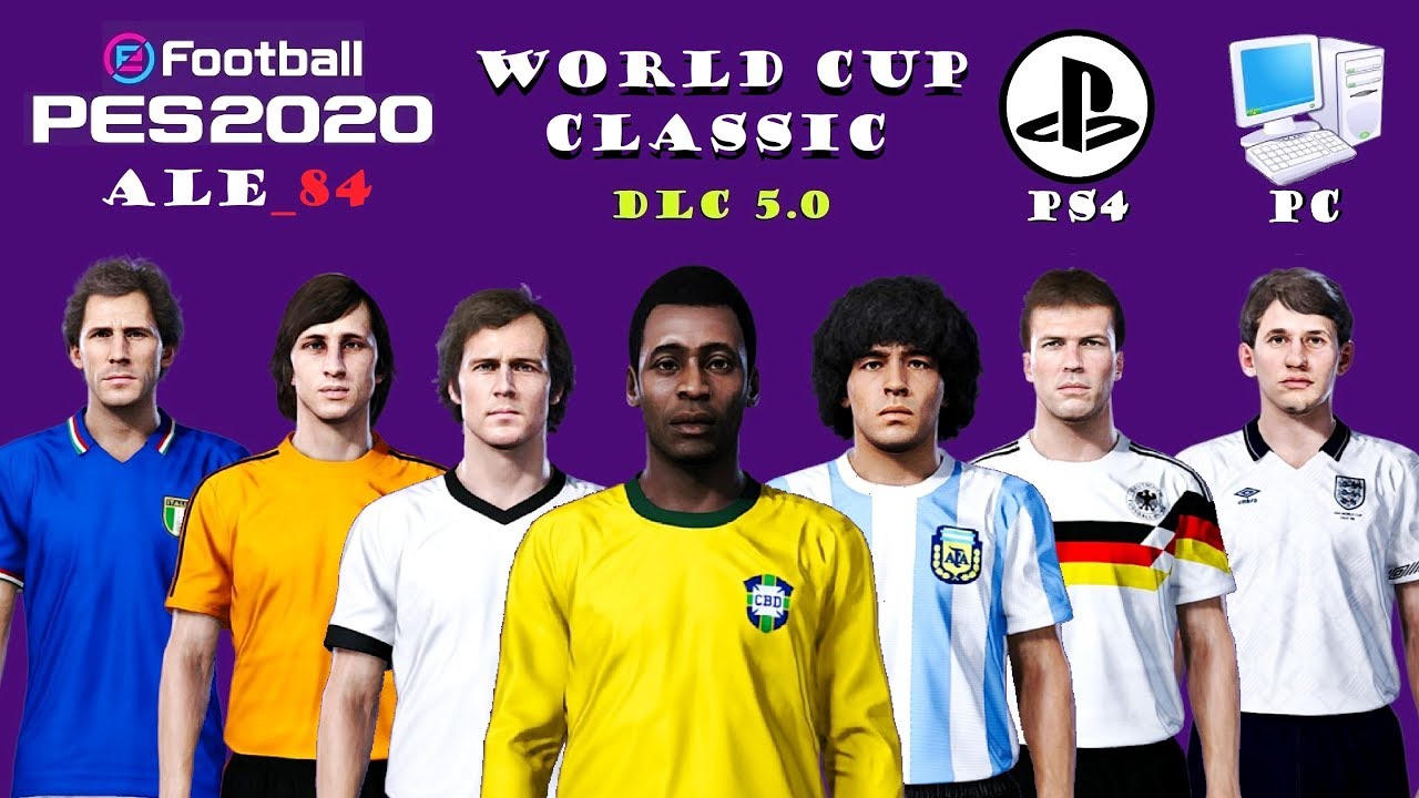 SUPER PARCHE WORLD CUP CLASSIC EFOOTBALL PES 2020- PC Y PS4 COPA MUNDIAL CLÁSICA ale_84