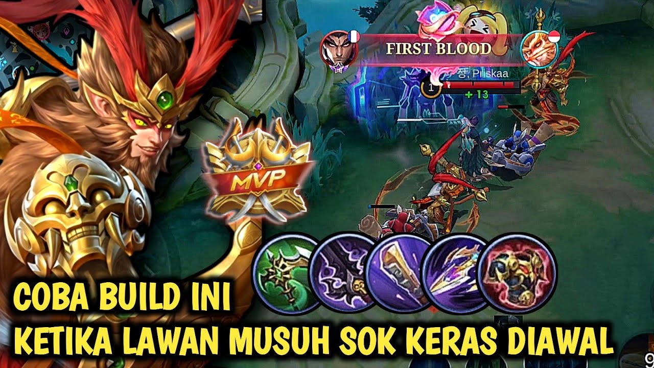 COBAIN BUILD INI KETIKA SUN LAWAN MUSUH SOK KERAS DIAWAL | SUN BEST BUILD TERSAKIT 2026 - MLBB
