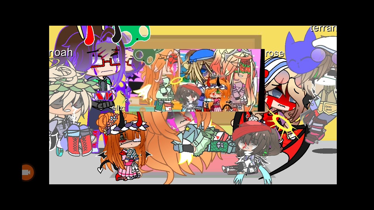 Aftons react to michael Afton angst/memes gacha~ my au