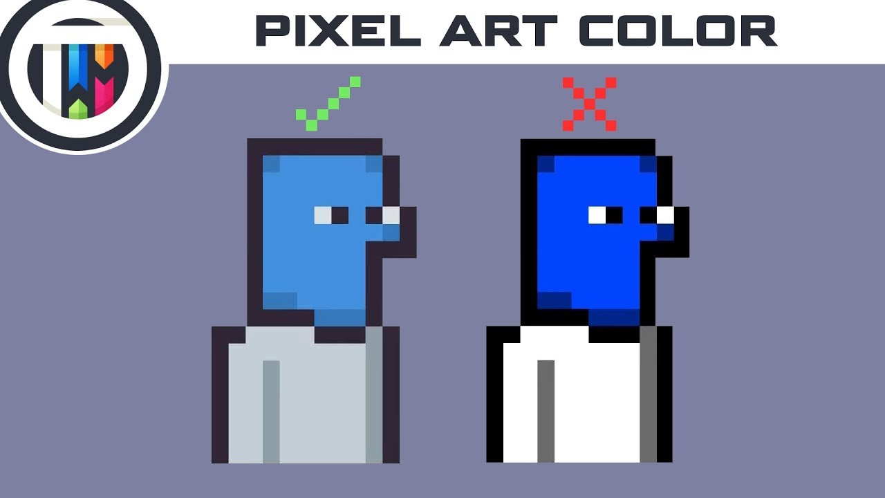 How to Color Pixel Art