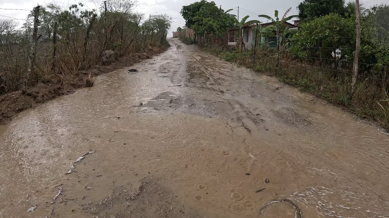 Caiu Um Pé D'água de Repente em Pouco Tempo Ficou Assim