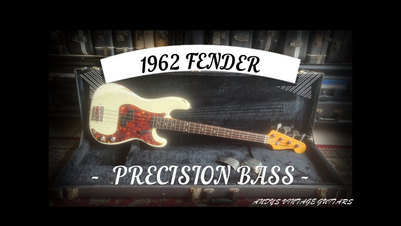 1962 FENDER PRECISION BASS - IS THIS THE ULTIMATE FENDER BASS? - Andy's Vintage Guitars