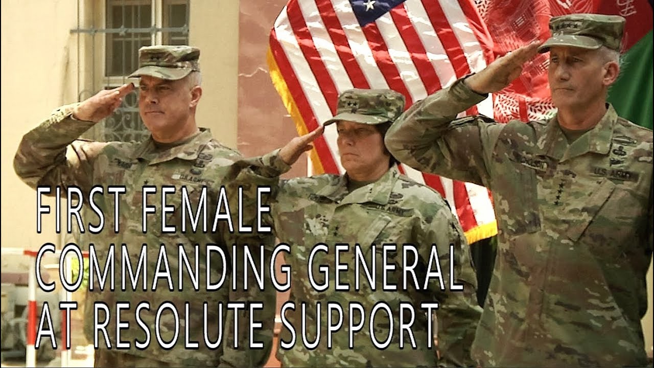First Female Commanding General at Resolute Support