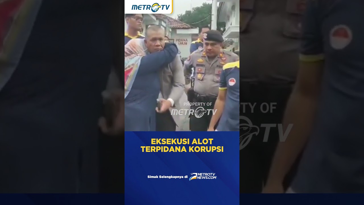 Eksekusi Alot Terpidana Korupsi #shorts