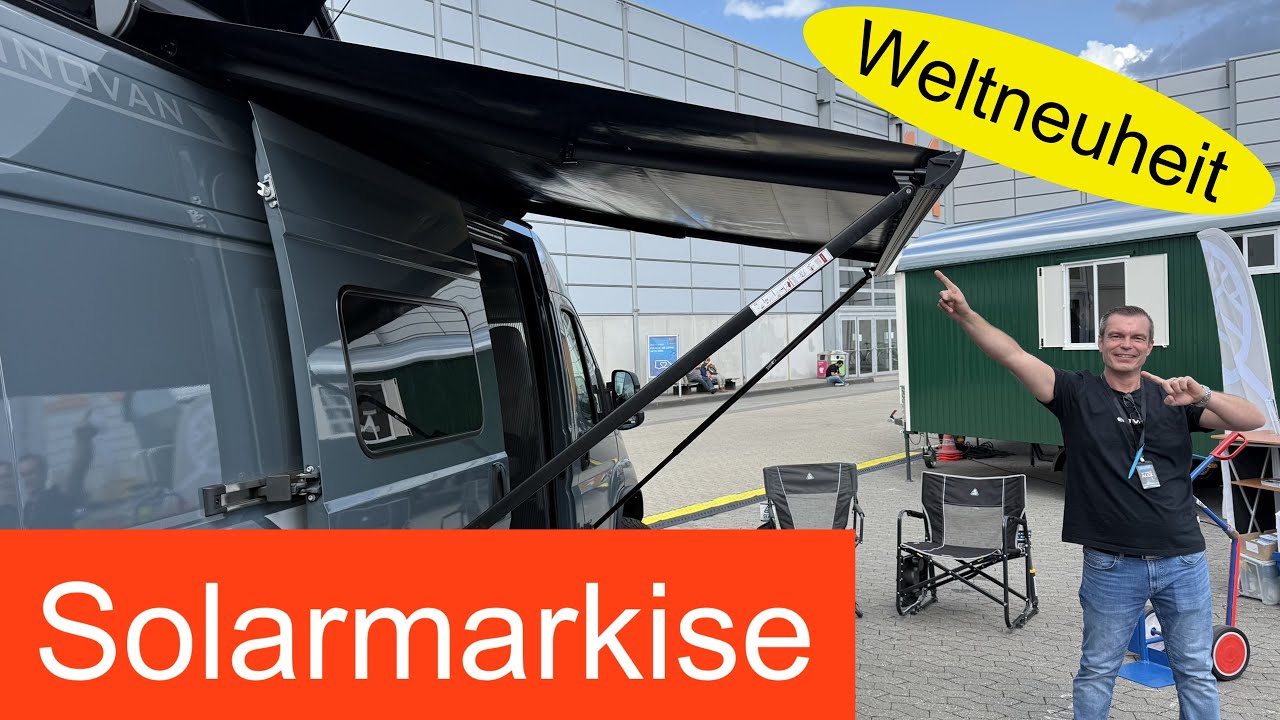 WELTNEUHEIT SOLAR - Markise für Reisemobile