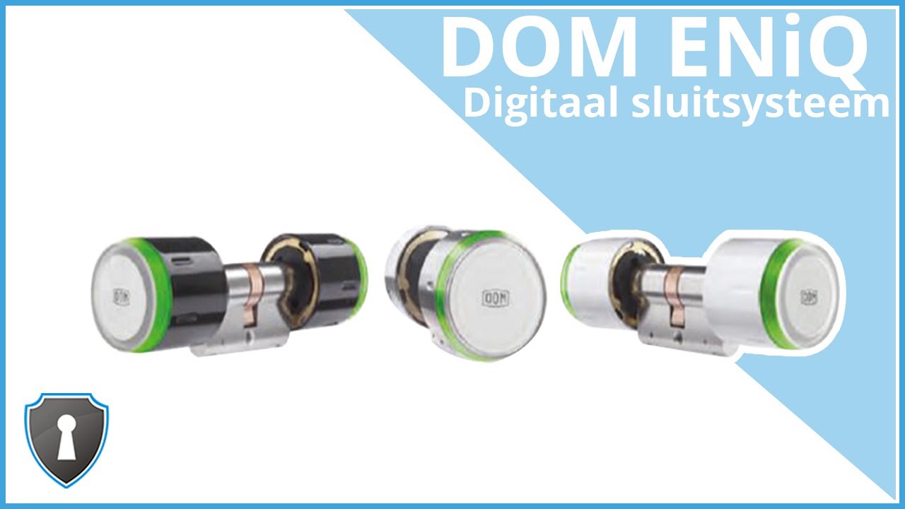 DOM ENiQ digitaal sluitsysteem - Veiligheids-sloten.nl
