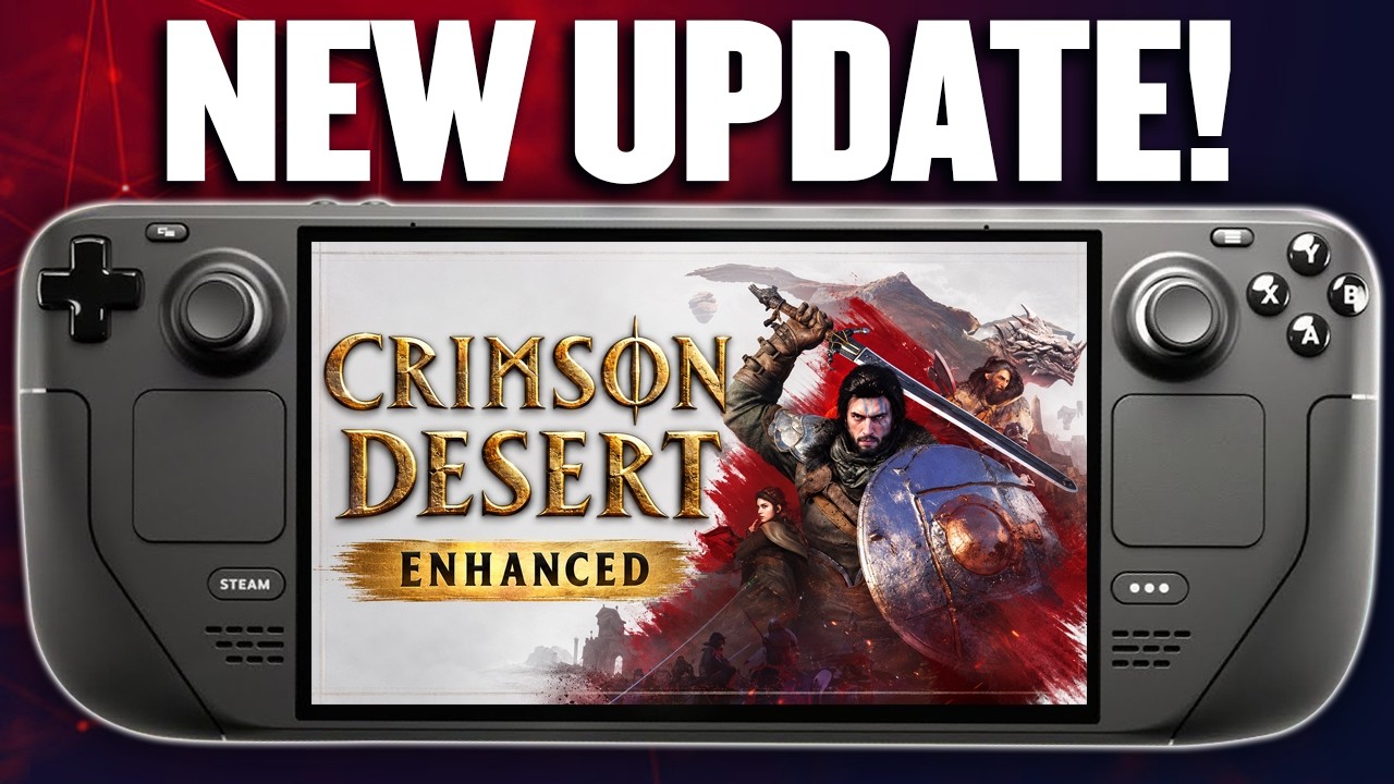 Crimson Desert получила УЛУЧШЕННОЕ ОБНОВЛЕНИЕ для Steam Deck! Теперь в это можно ИГРАТЬ?