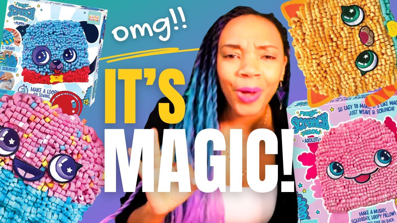 Toy Designer reviews Magic Pillow by Bright Stripes | Arts and Crafts Pillow Unboxing