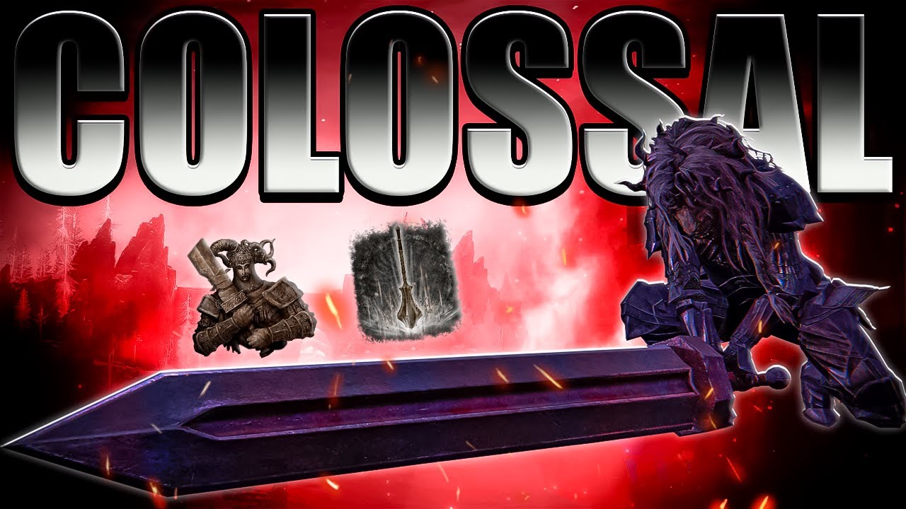 Elden Ring: A Espada Colossal é Forte Demais