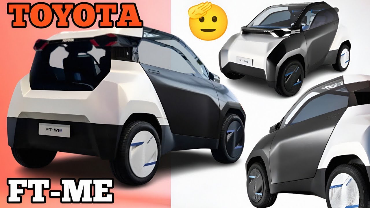 Toyota FT-Me: компактный электромобиль с солнечной крышей #toyota #electriccar #automobile #elect...