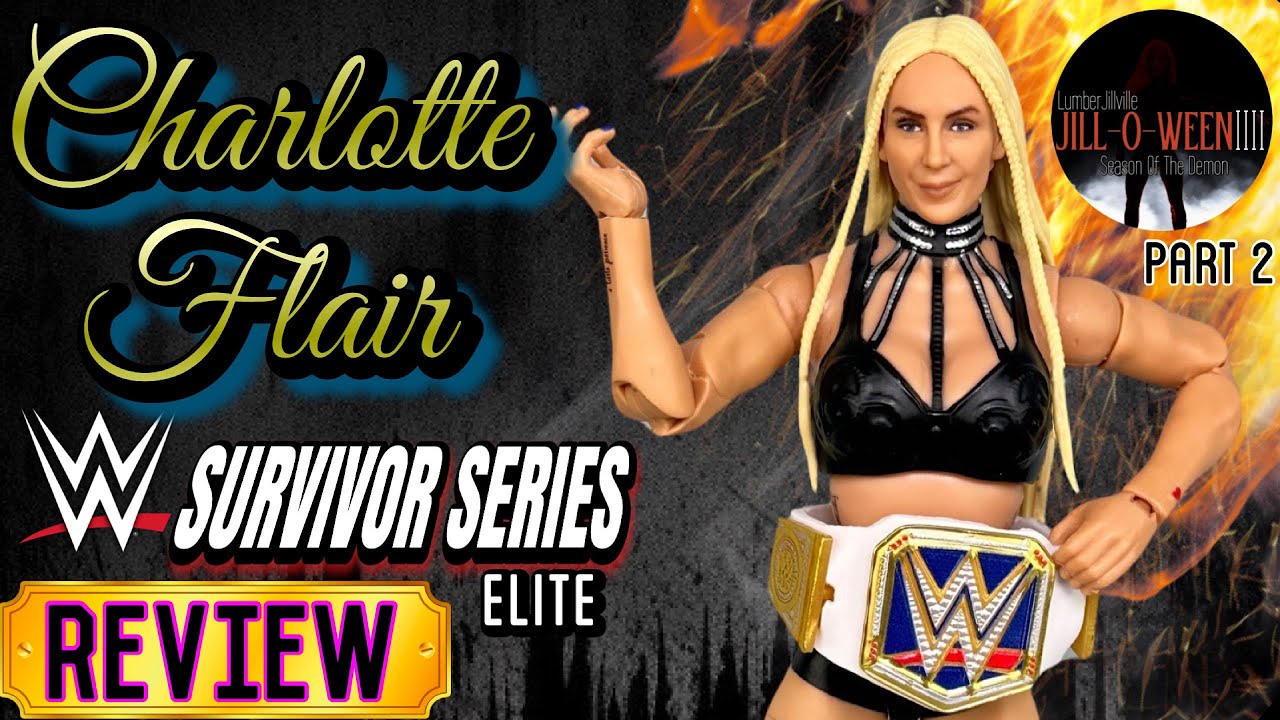 Charlotte Flair WWE Survivor Series Elite Review! WWE Wrestling Figure Review