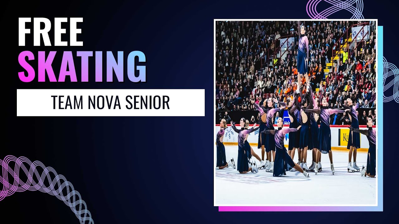 TEAM NOVA SENIOR (CAN) | Free Skating Helsinki 2025 | #WorldSynchro