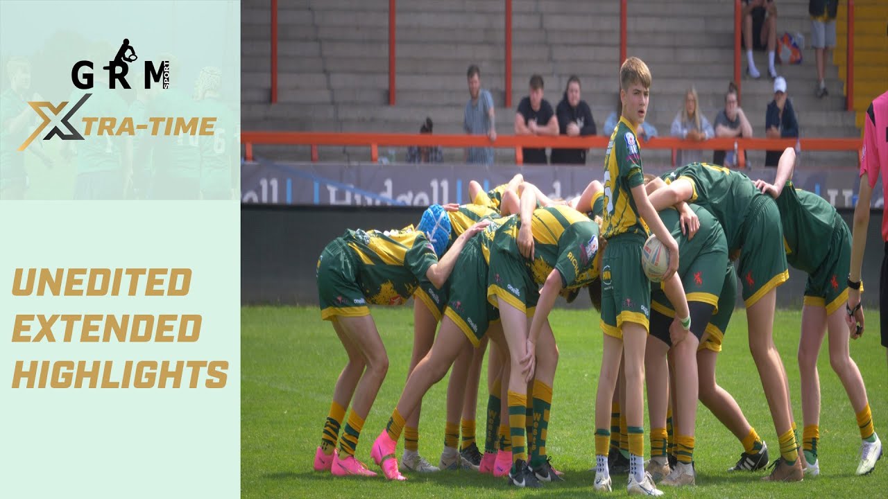 WEST HULL WARRIORS V WEST HULL RAIDERS  U14 |  EXTENDED HIGHLIGHTS | GRM SPORT XTRA TIME