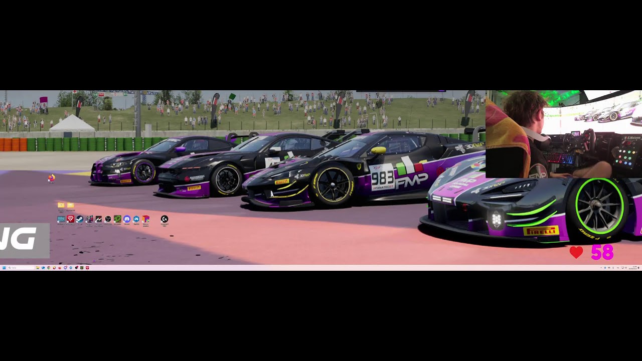 AllenamentoPrequalifica Campionato Aci GT4