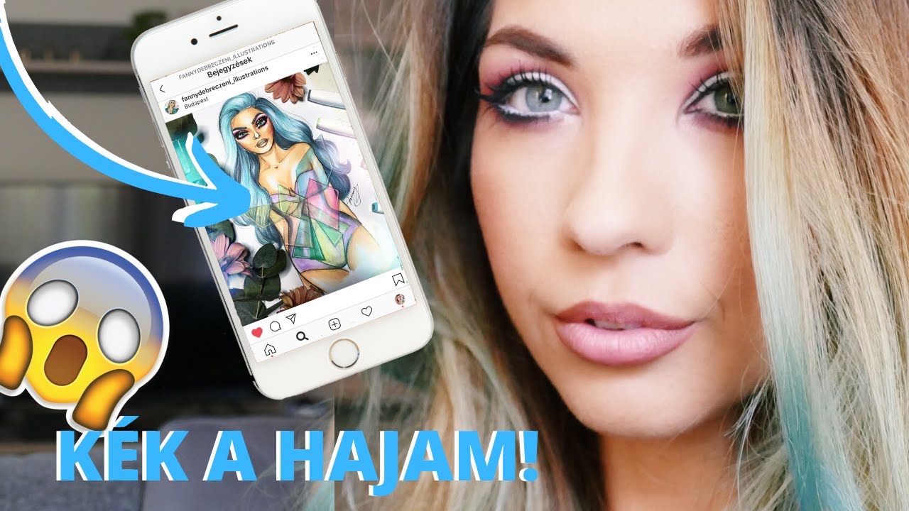 FANNY RAJZA INSPIRÁLT! ❤️ MÉG A HAJAM IS KÉK LETT! 😱