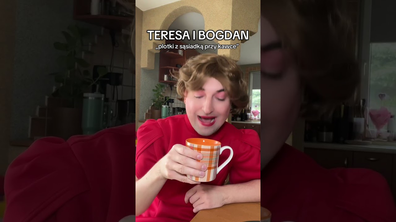 קפה מוכן, אוזניים זקופות ומצפון כמעט נקי 😂 #teresaibogdan