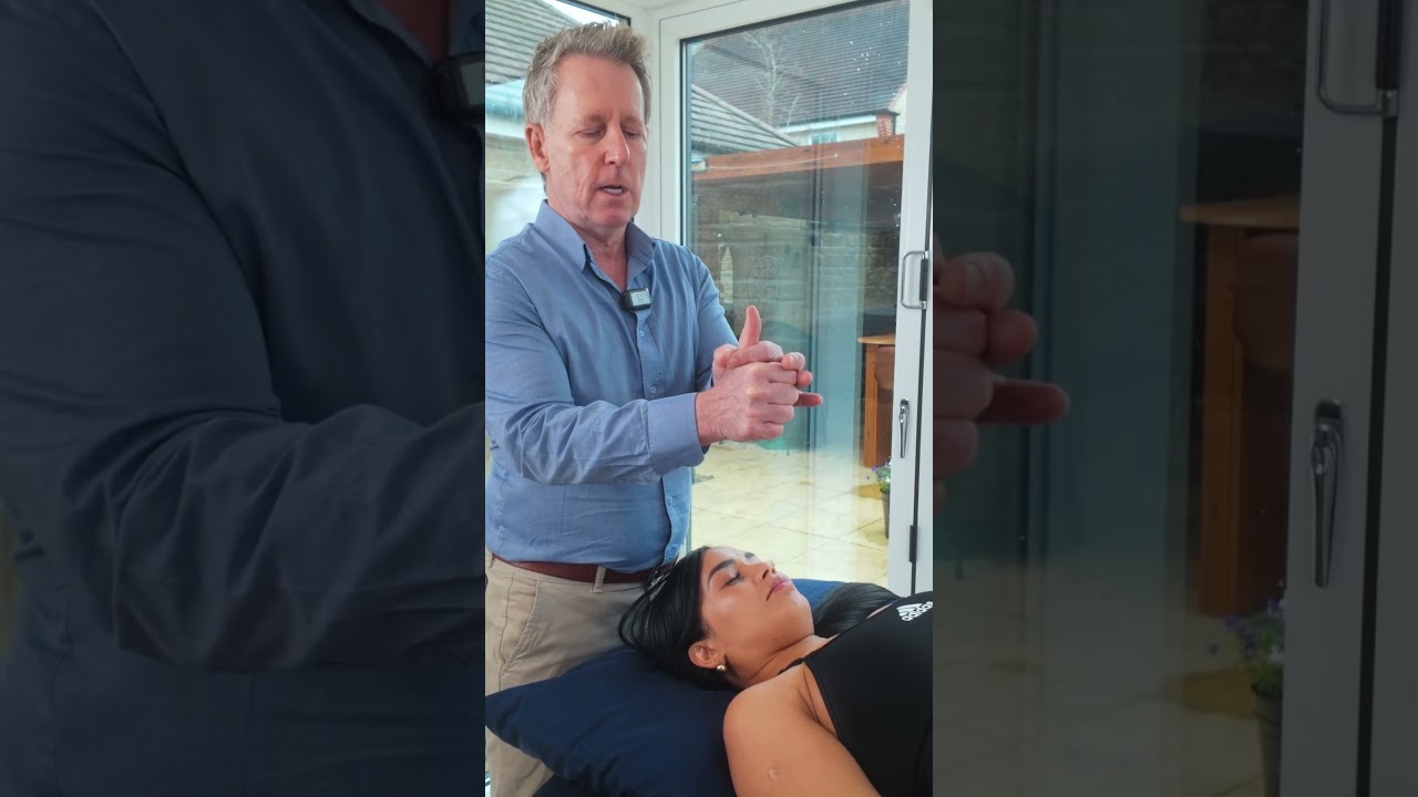 C1/C2 Cervical Spine adjustment / manipulation #physicaltherapy #chiropractor #osteopathy