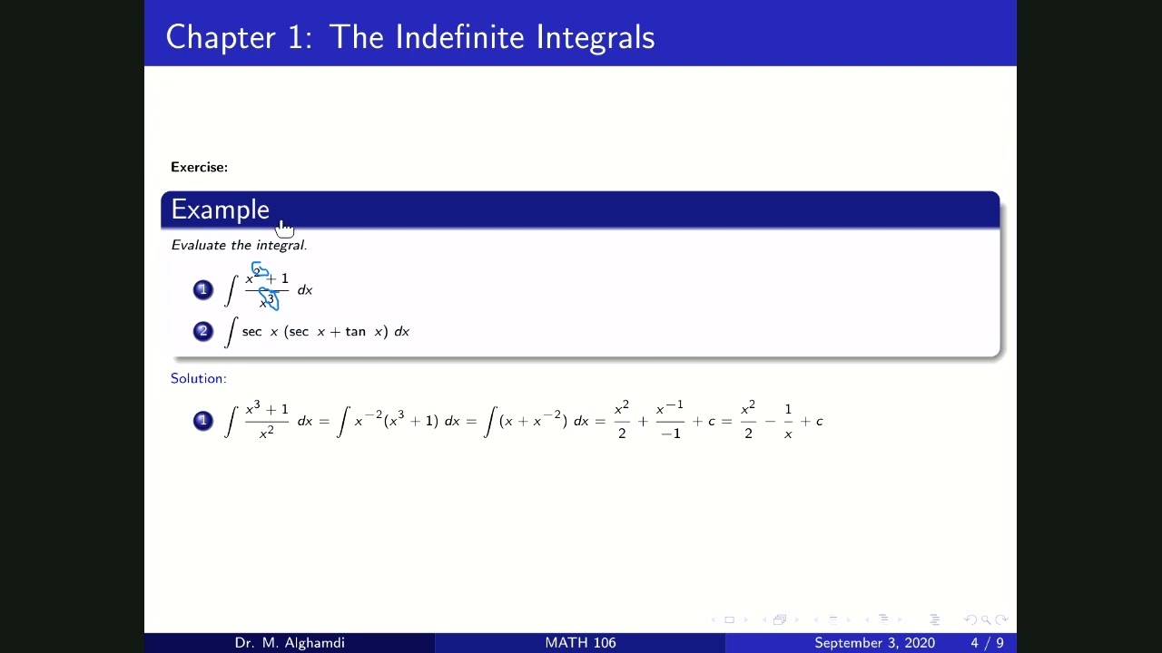 Lecture 2: 4.1 p2 + 4.2