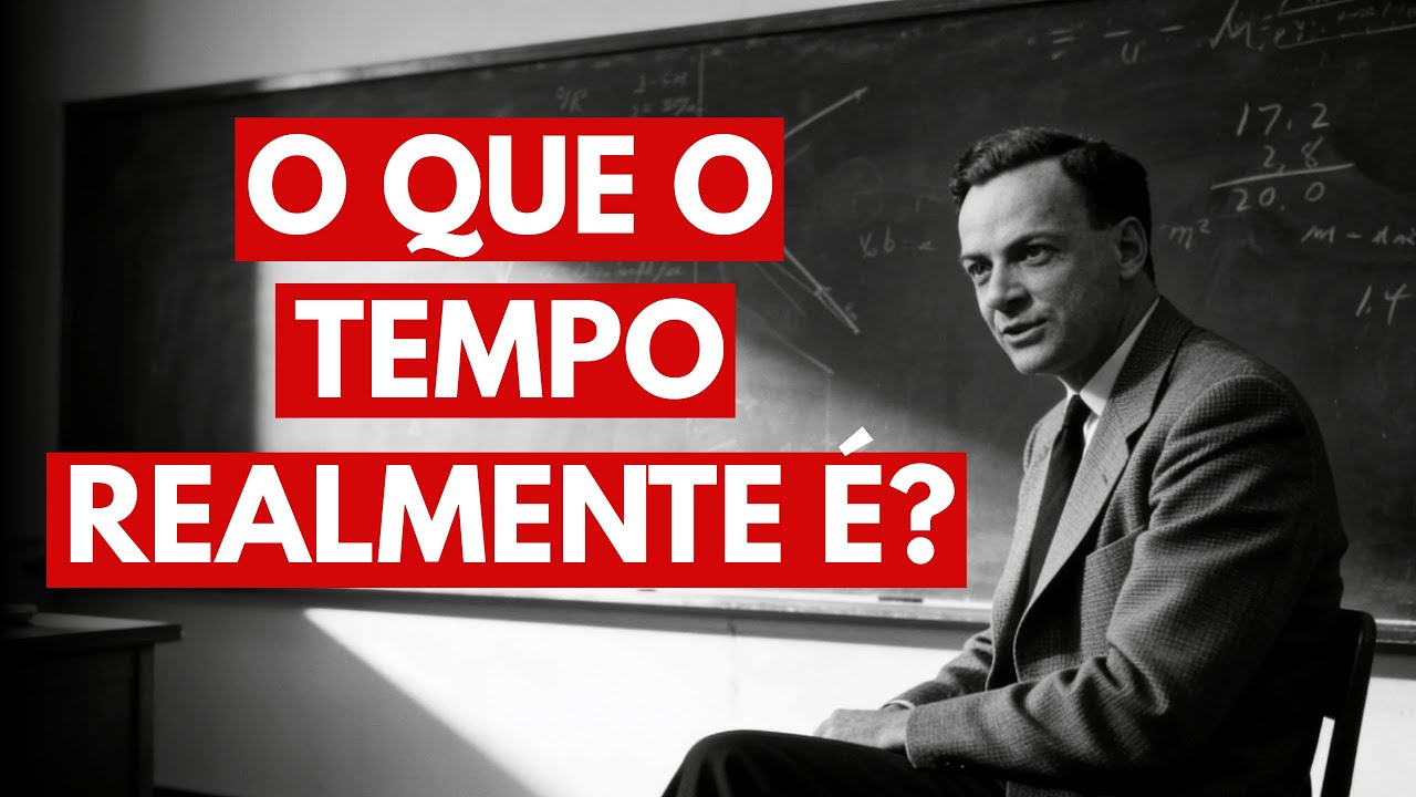 O Tempo NÃO FUNCIONA Como Você Imagina | Richard Feynman Explica