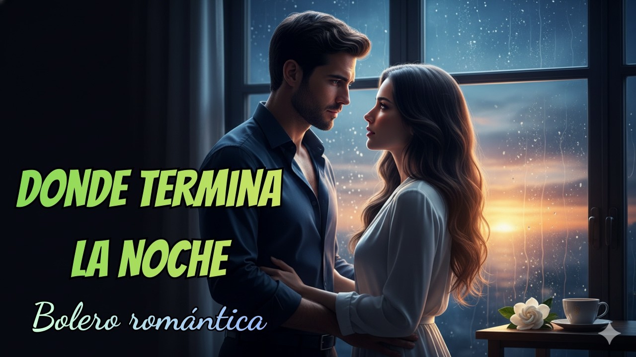 Donde Termina la Noche | Bolero Romántico en Español | Canción de Amor para Dedicar