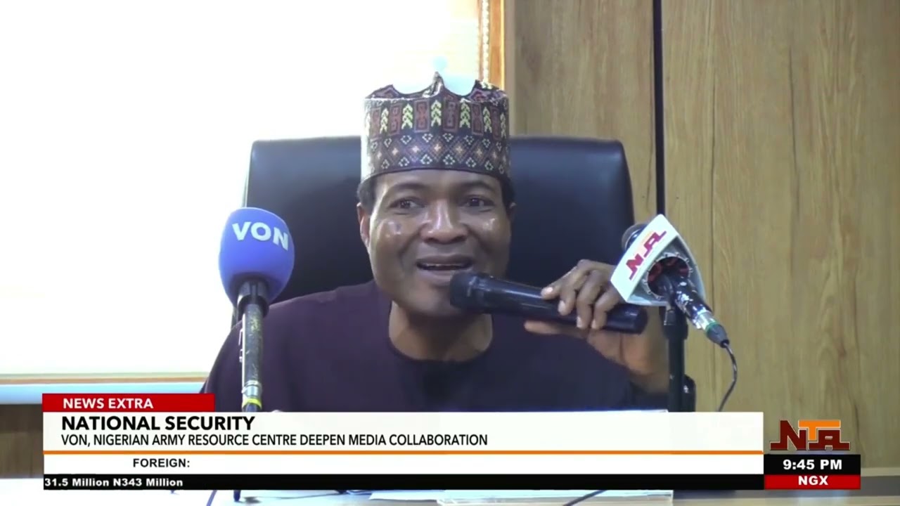 Nigerian Army & VON Explore Partnership to Promote National Security Awareness