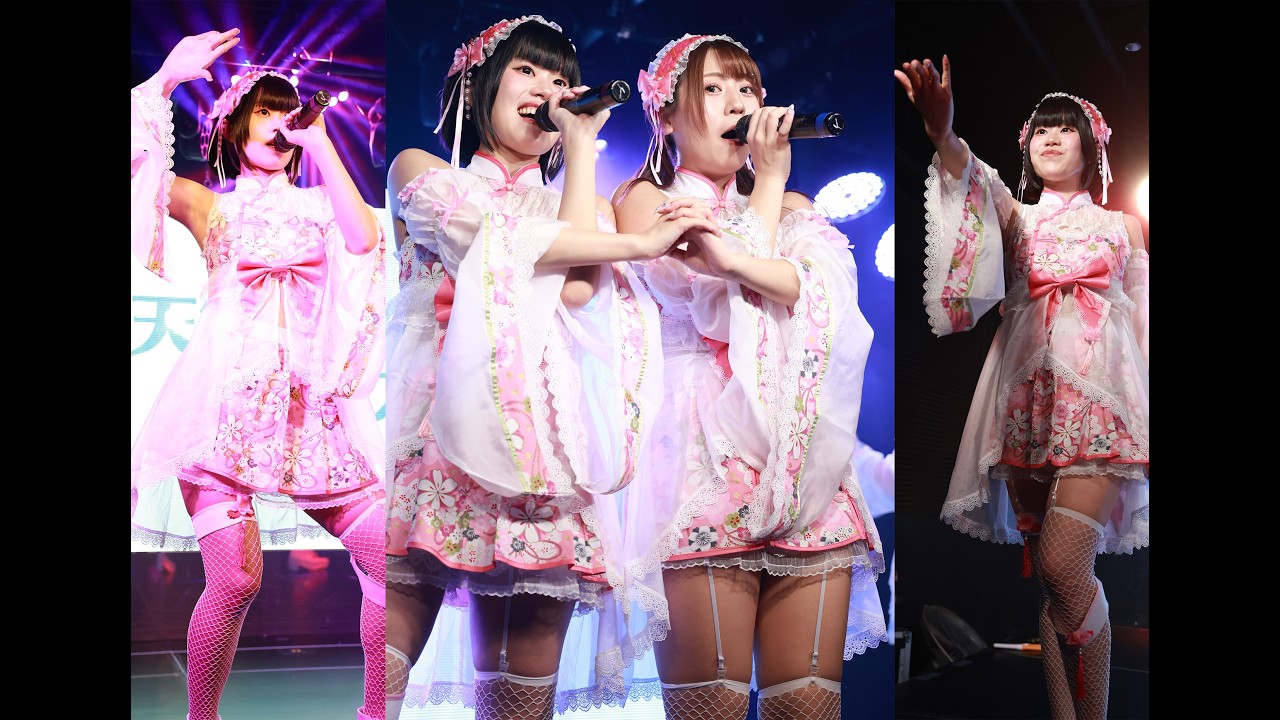 【推しカメラ】天空のシラバス「参上！藤色小町」かわいいお雛様衣装　3月定期公演　五反田　アイドル