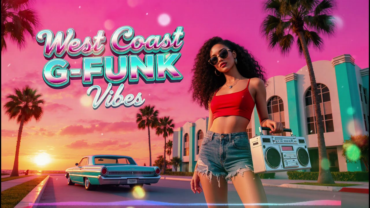 🌴 Sunset Drive Lowrider Vibes 🚗 West Coast G-Funk