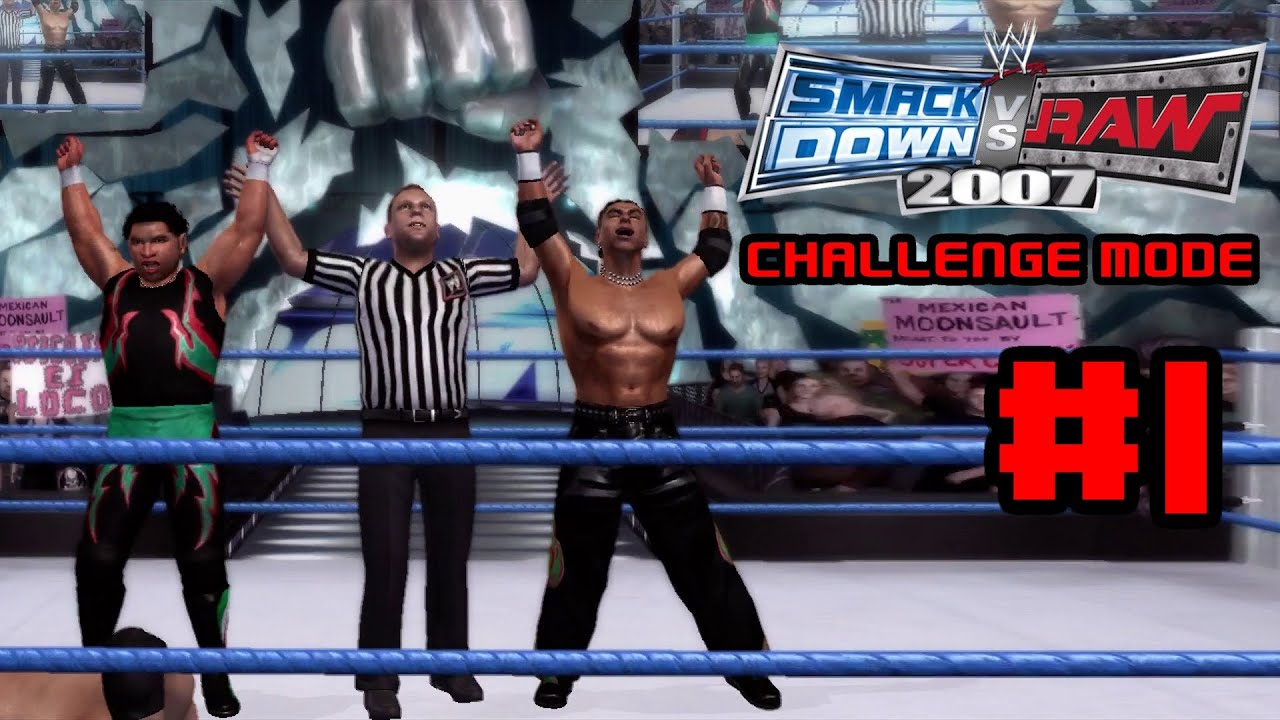 WWE SmackDown vs Raw 2007: Challenge Mode (Superstar Challenges) Part 1