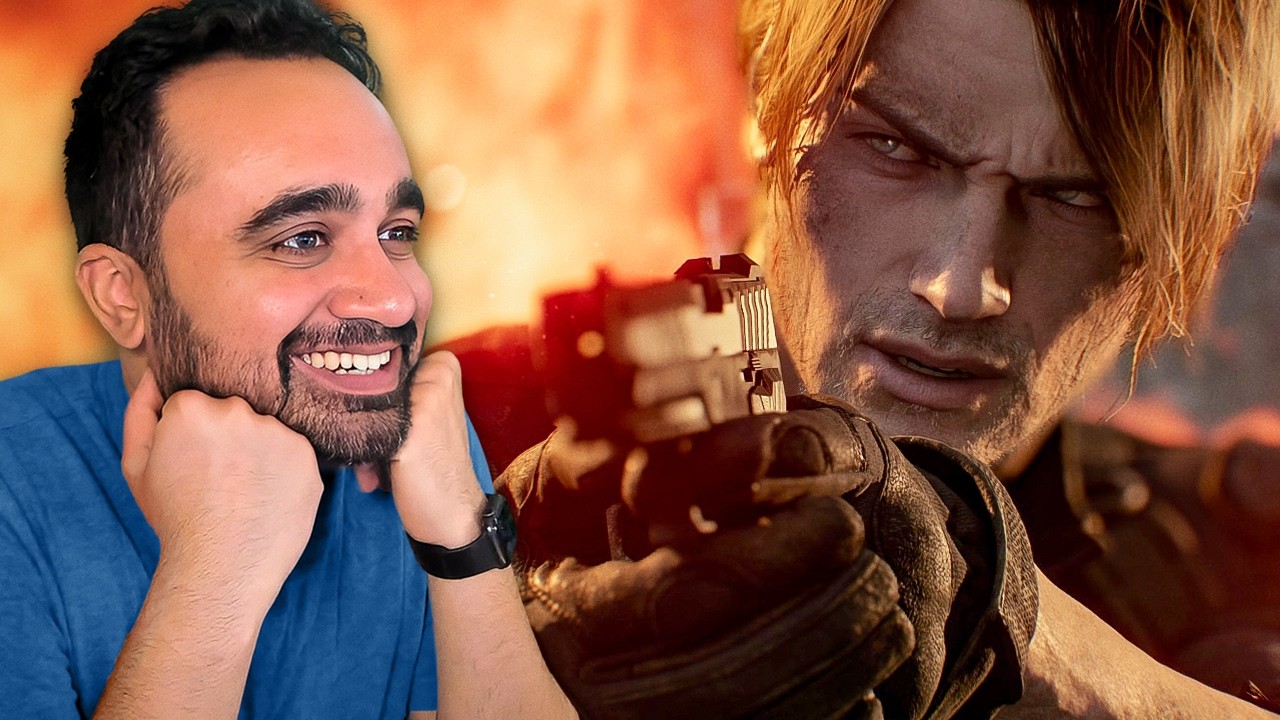 I can't stop playing... he's so hot (Squeex plays Resident Evil Requiem)