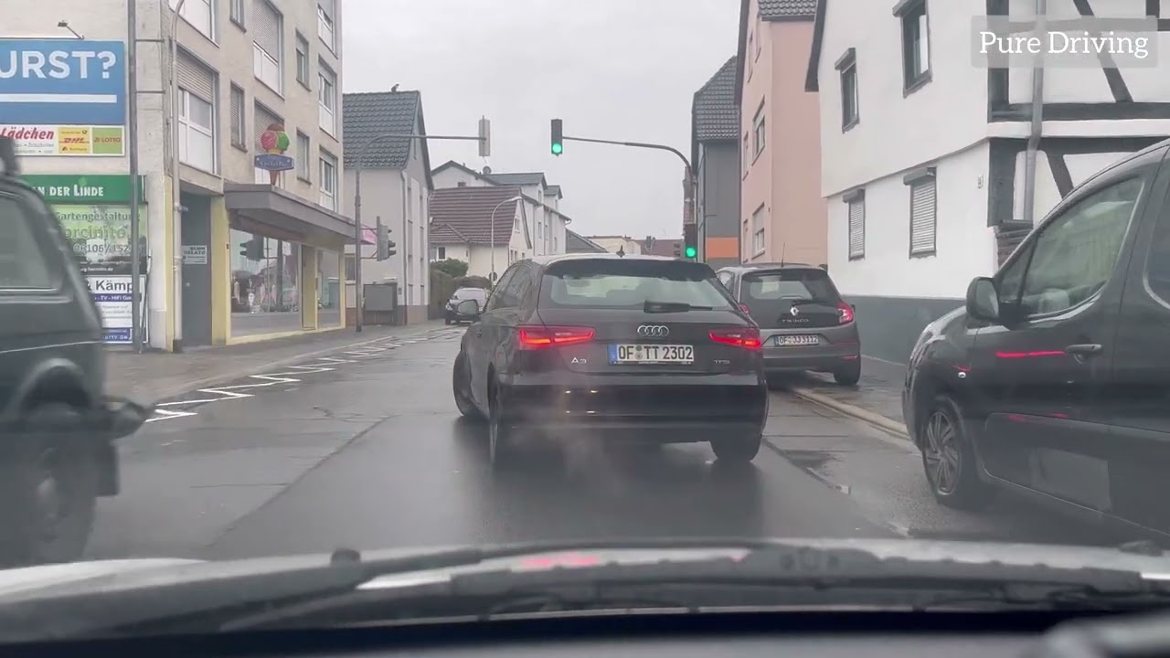 Pure Driving [6] | Rodgau - Frankfurt an einem Sonntag (4K)
