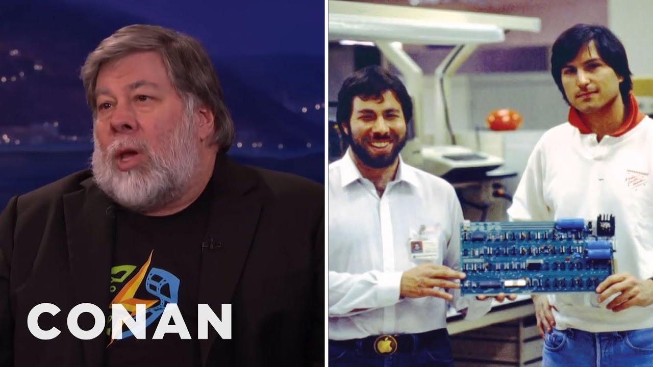 Steve Wozniak Remembers The Early Days Of Apple | CONAN on TBS