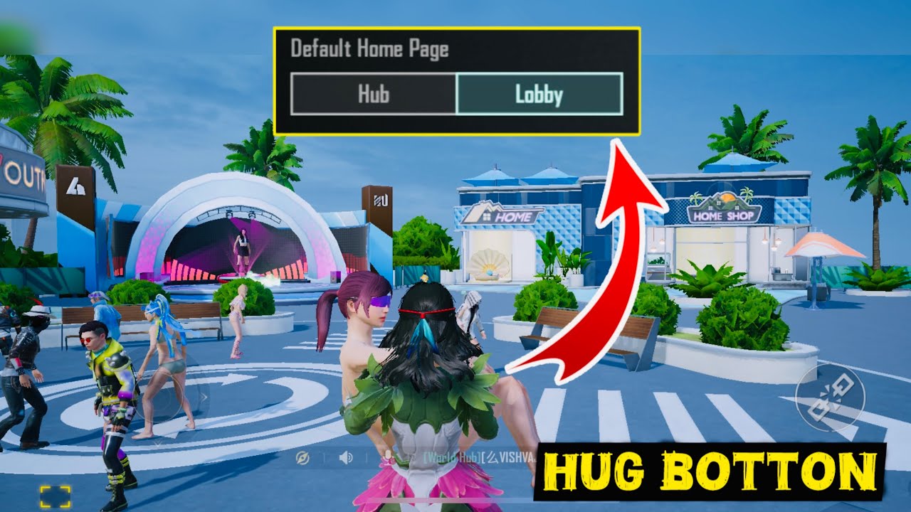 ✅ Bgmi hub feature off || Hug Botton Bgmi || Kaise Karen Band Hug Bgmi