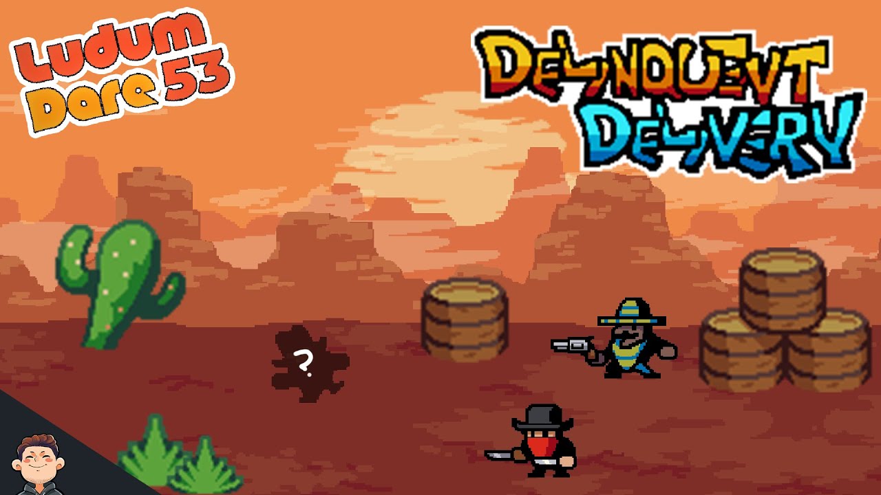 How I made a cowboy delivery game | Ludem Dare 53