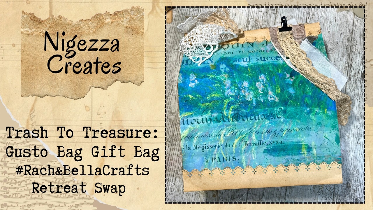 Trash To Treasure: подарочный пакет Gusto Bag, обмен подарками в рамках мероприятия Rach & Bella ...