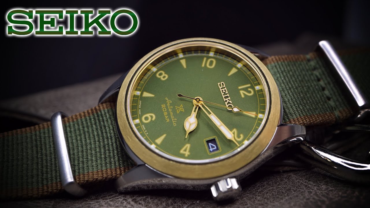 SEIKO ALPINIST SPB212 Review | 38mm No Compass Alpinist Sarb017 Style  Field Watch.